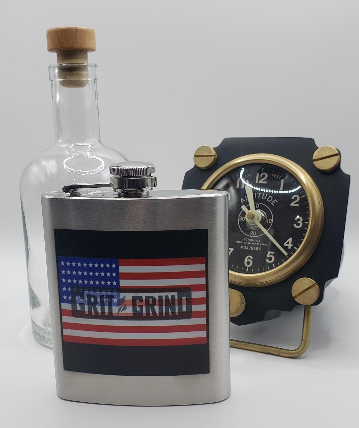 GG 7 oz Stainless Steel Flask