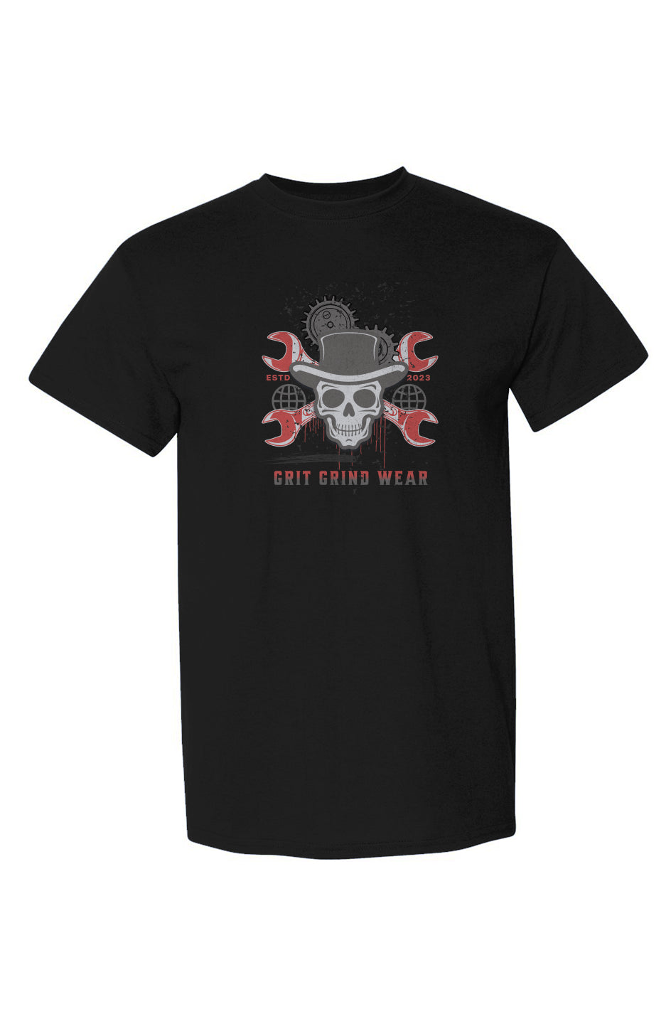 Cros Wrench Skull T-Shirt