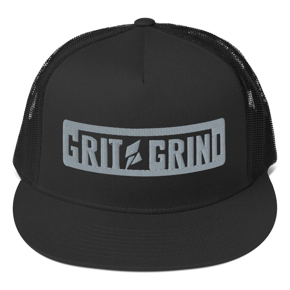 Grit Grind Gray - Trucker Cap