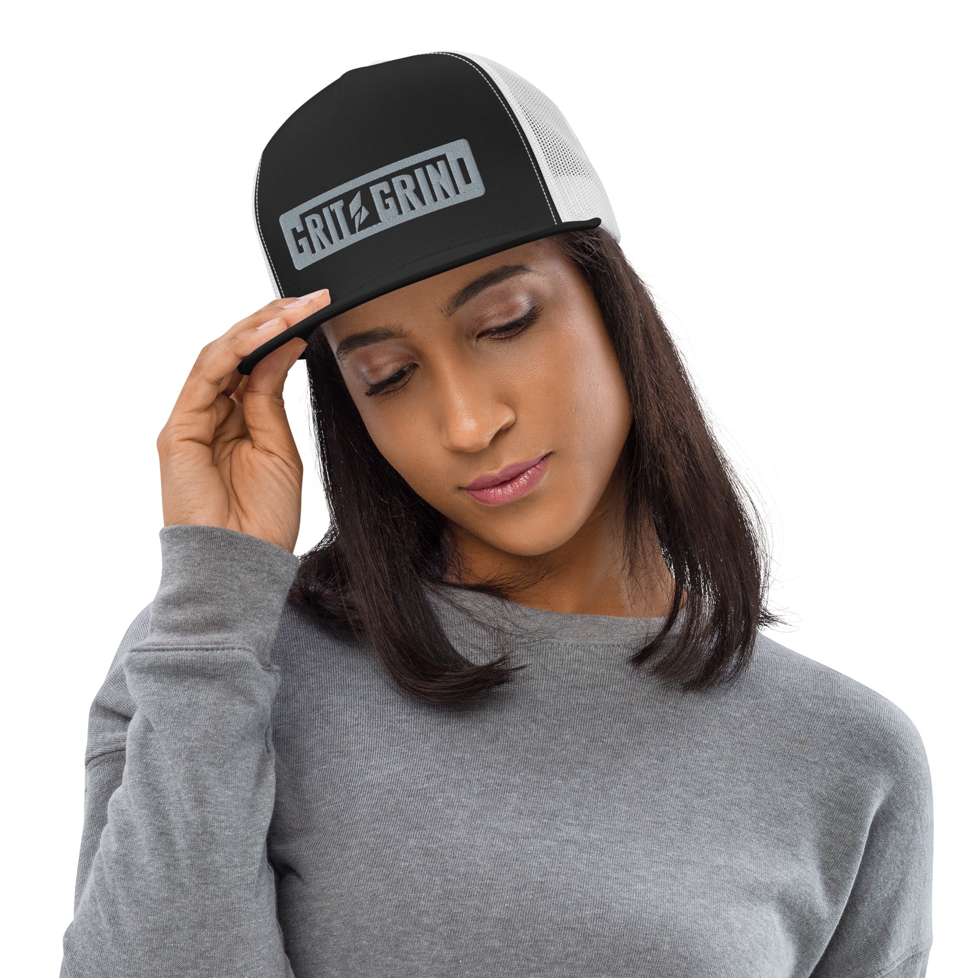 Grit Grind Gray - Trucker Cap