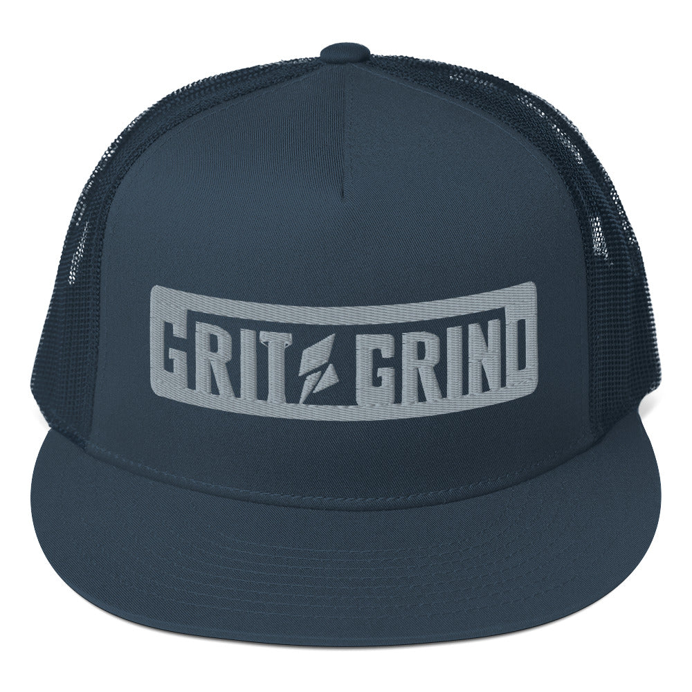 Grit Grind Gray - Trucker Cap