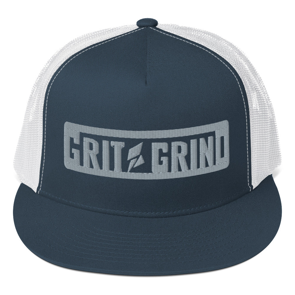 Grit Grind Gray - Trucker Cap