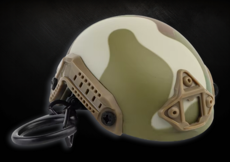 Mil Helmet Bottle Opener