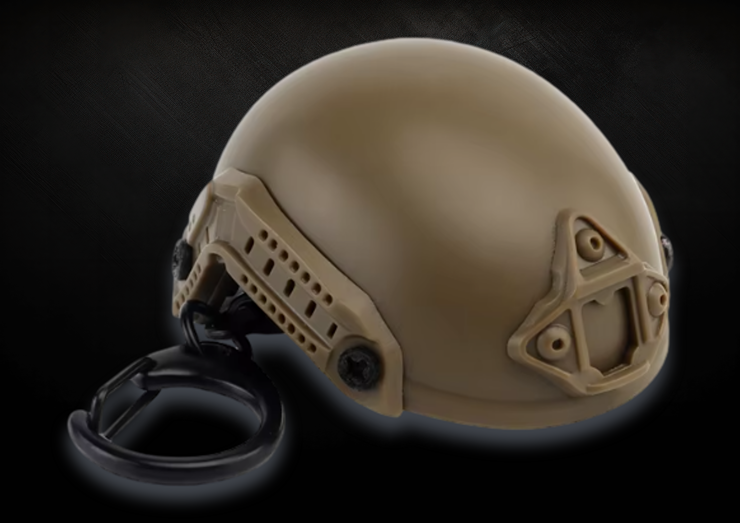 Mil Helmet Bottle Opener