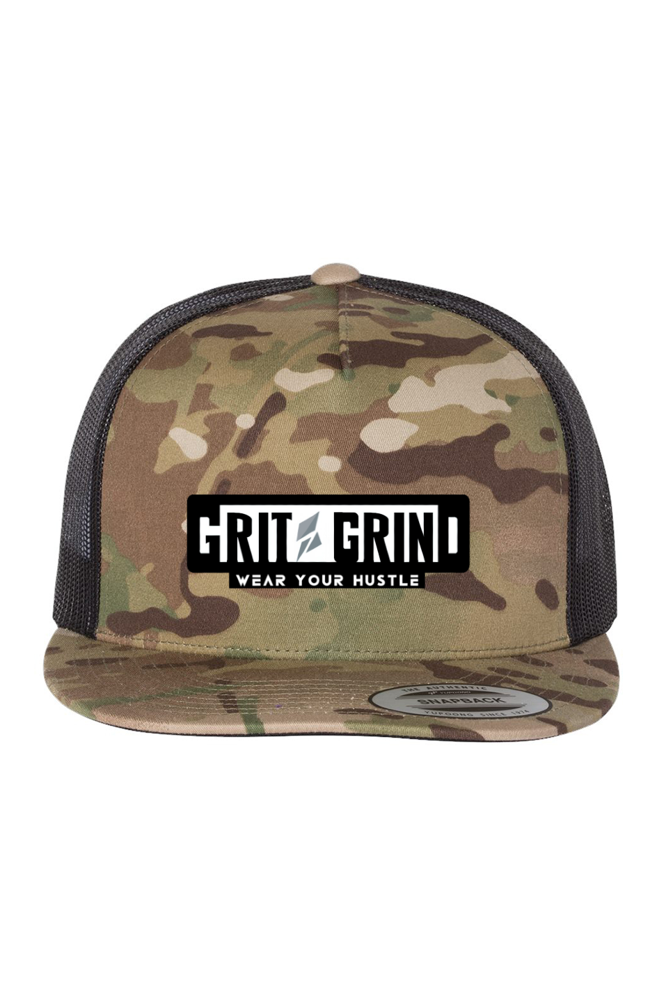 Multicam Caps Grit Grind Trucker