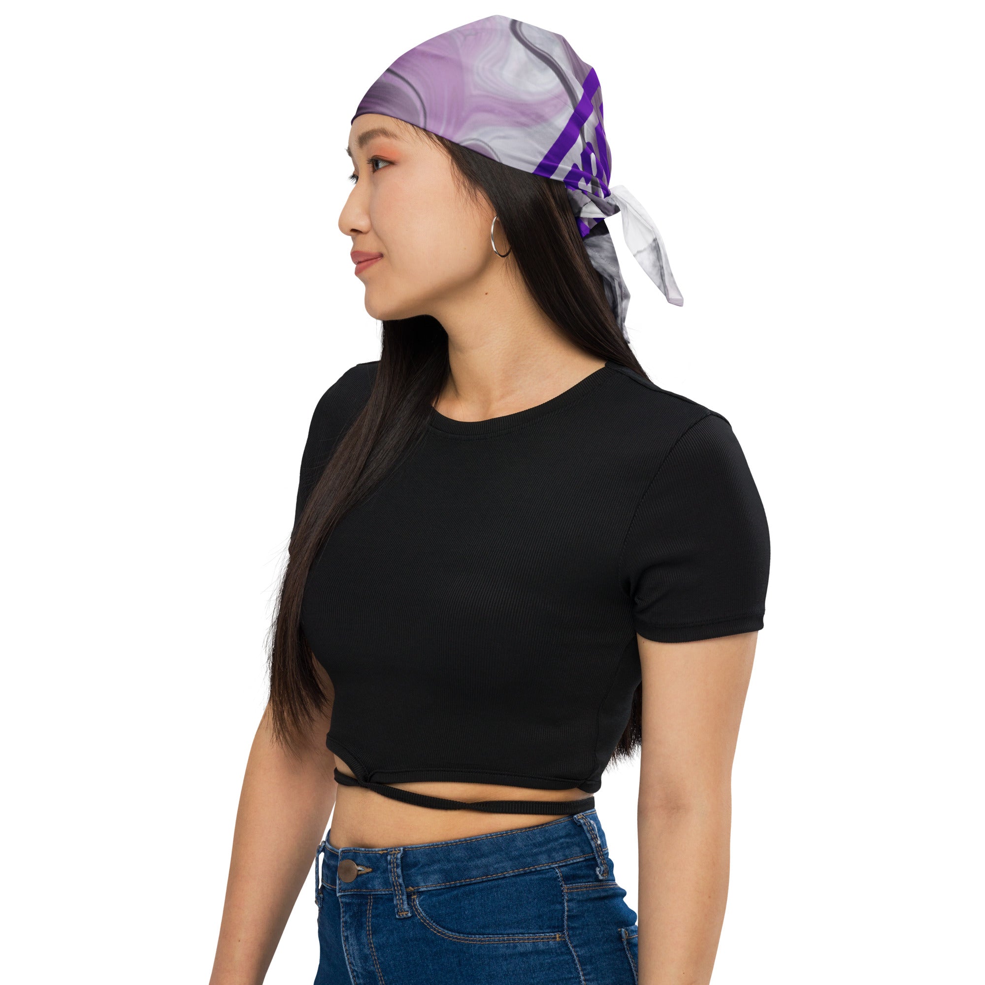 GG Purple Bandana - Large