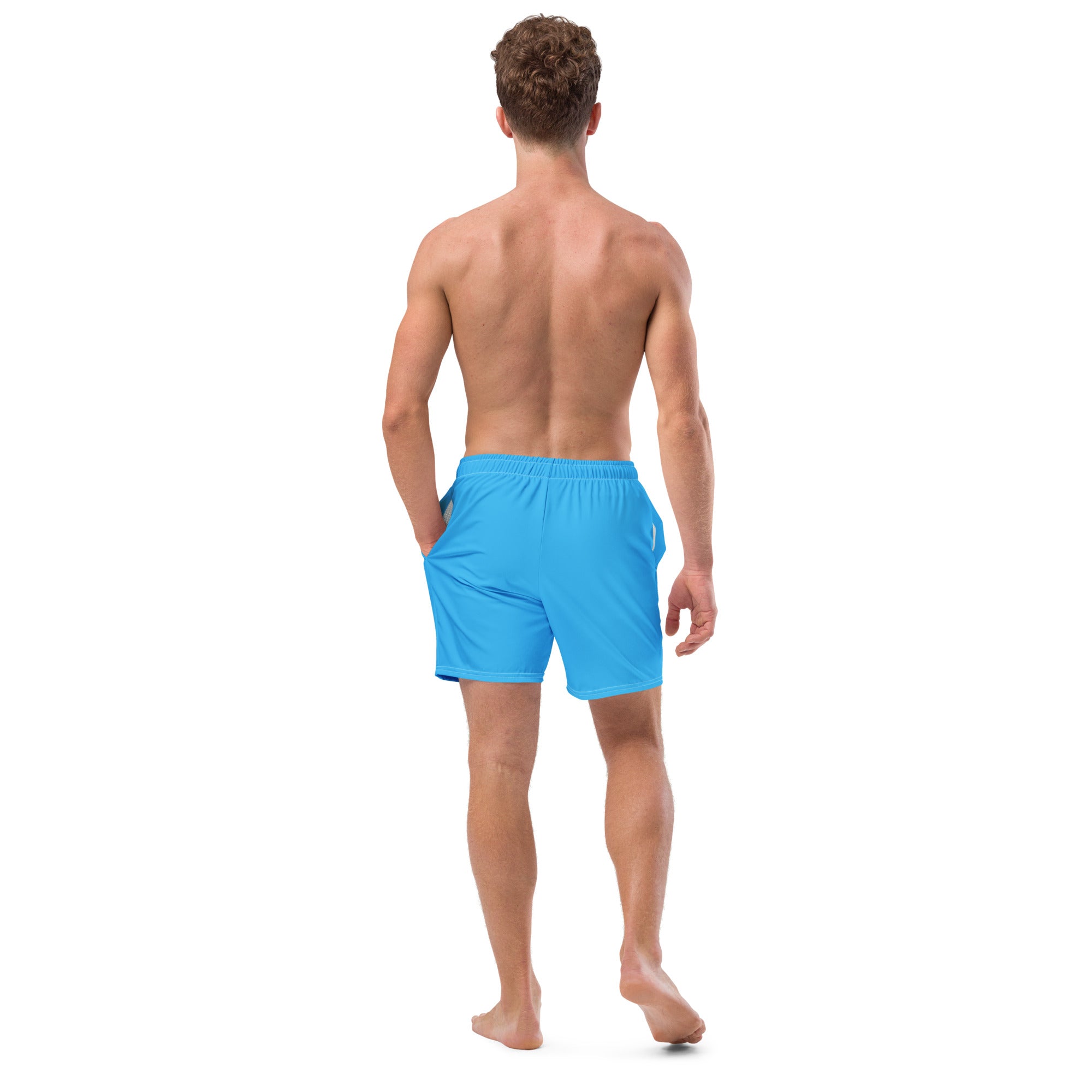 Ocean Blue GG Swim Trunks