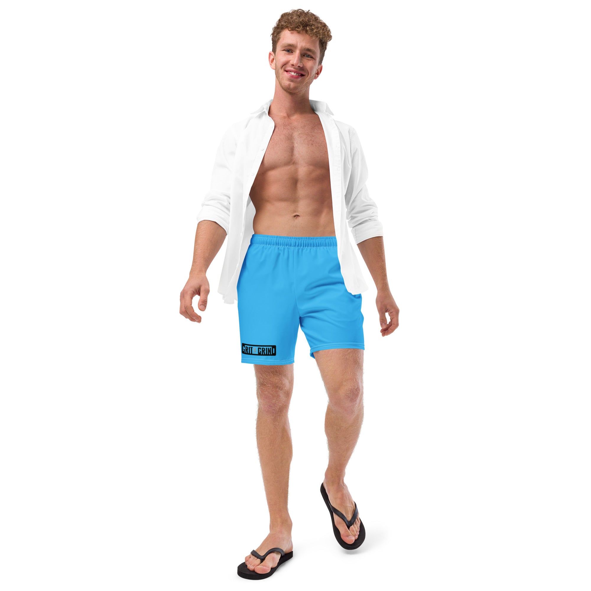 Ocean Blue GG Swim Trunks