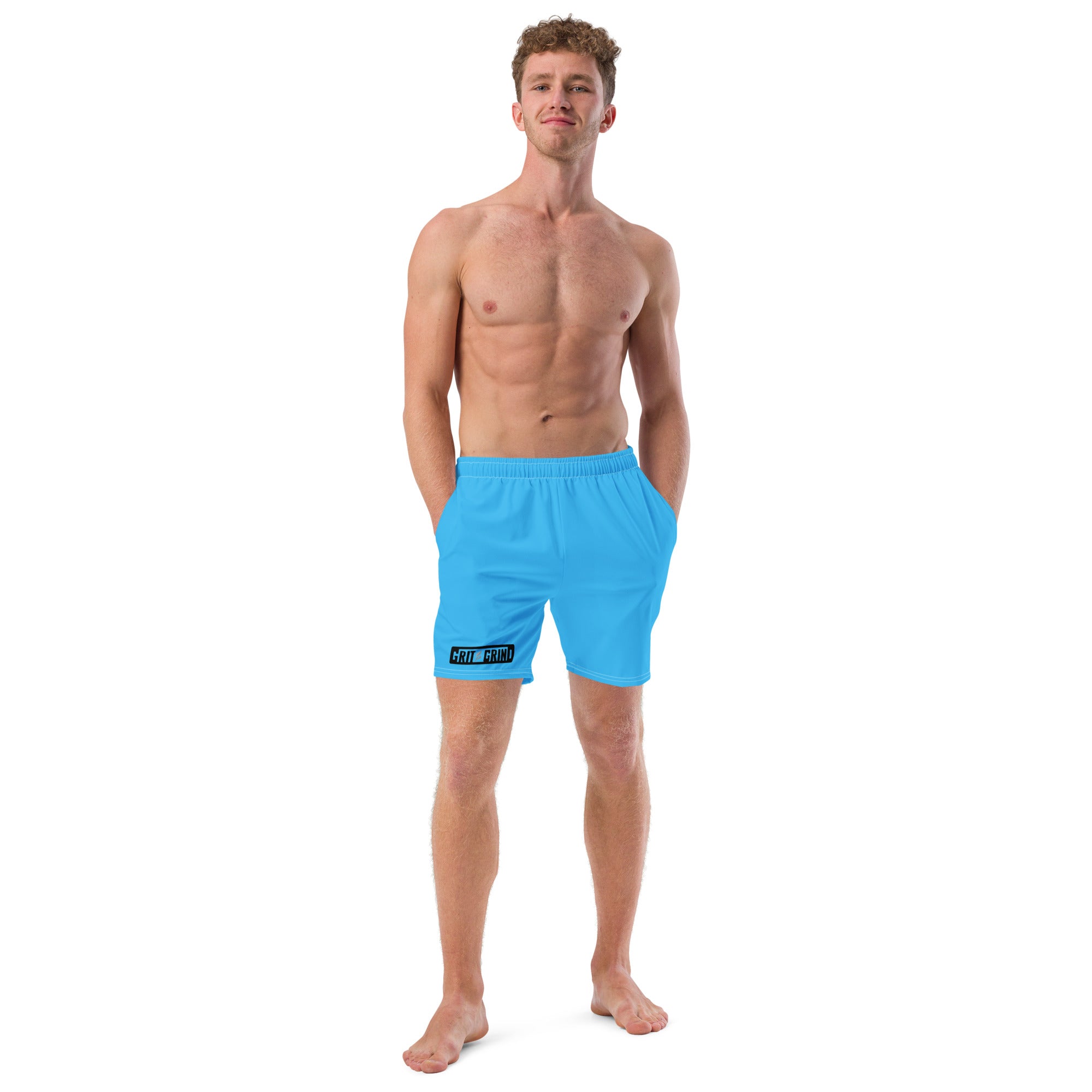 Ocean Blue GG Swim Trunks