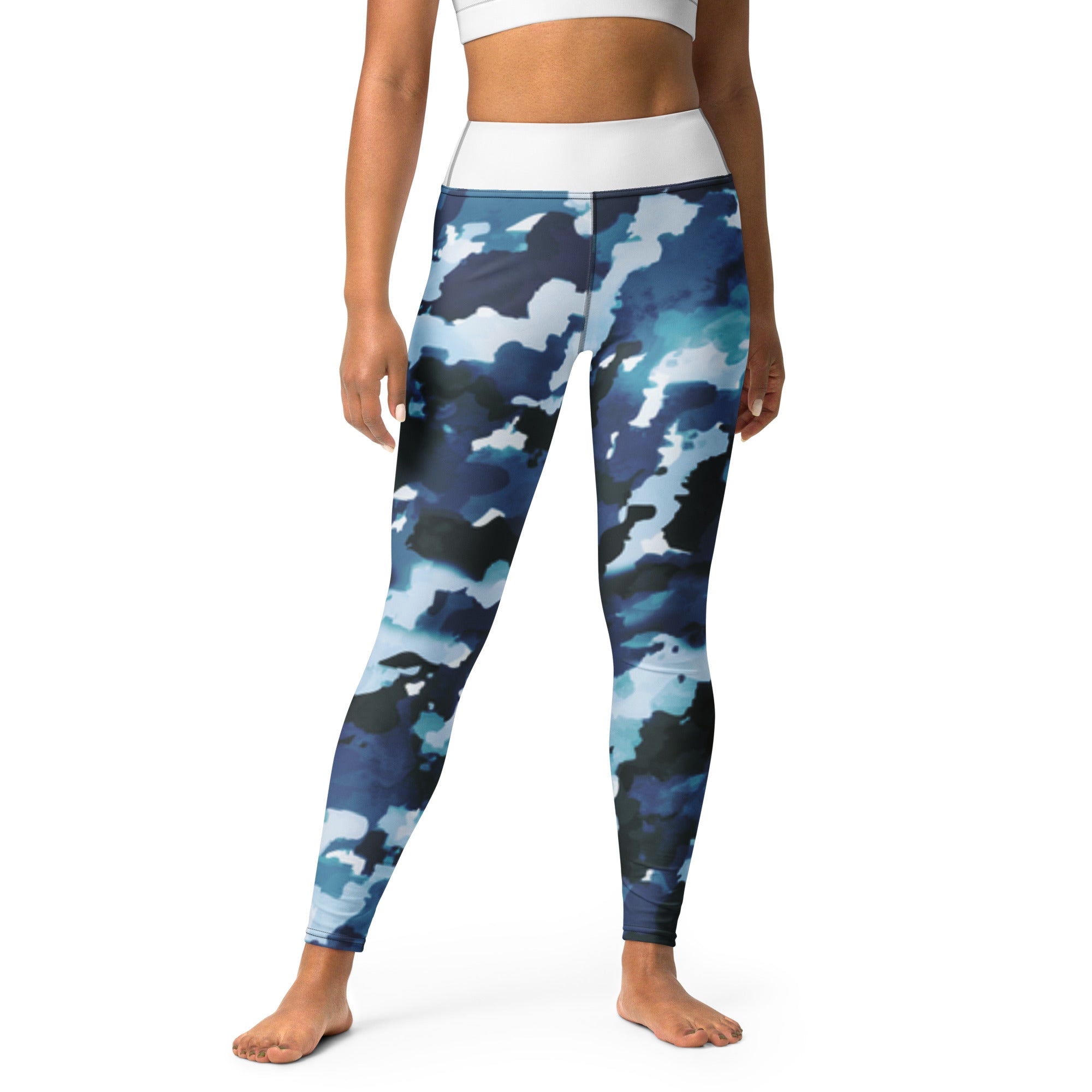 Blue/Camo Leggings