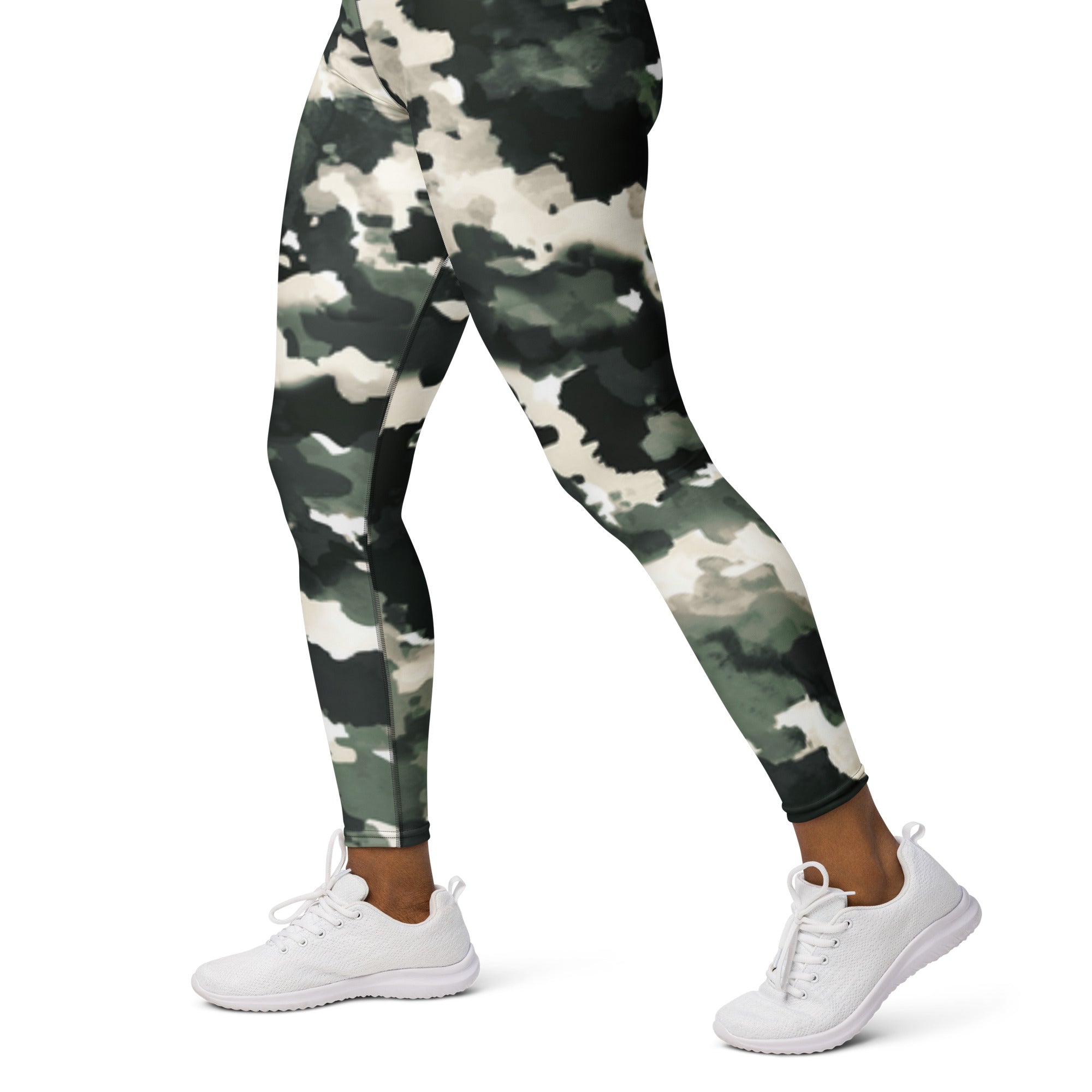 Green/Camo Yoga Leggings