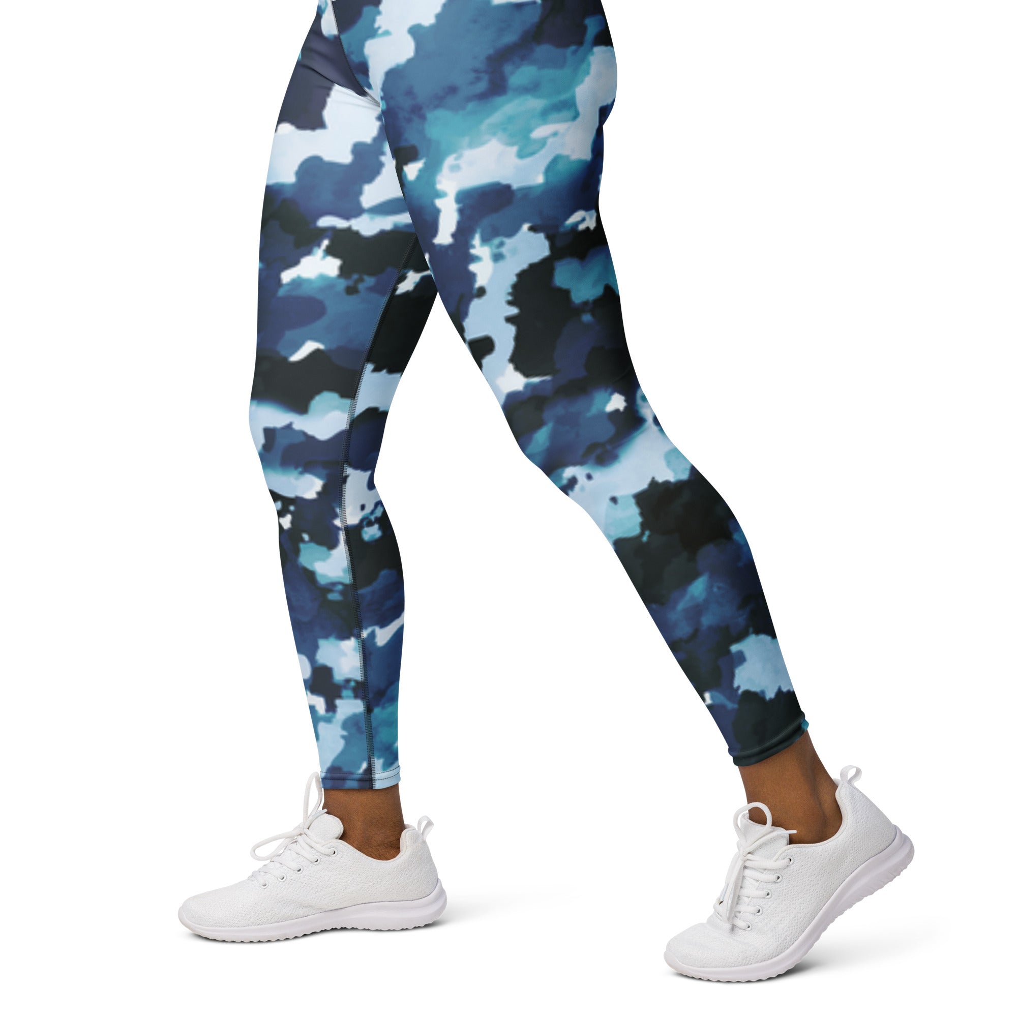 Blue/Camo Leggings