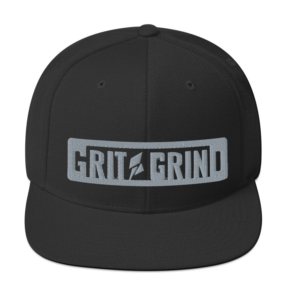 Gray GG Snapback Hat