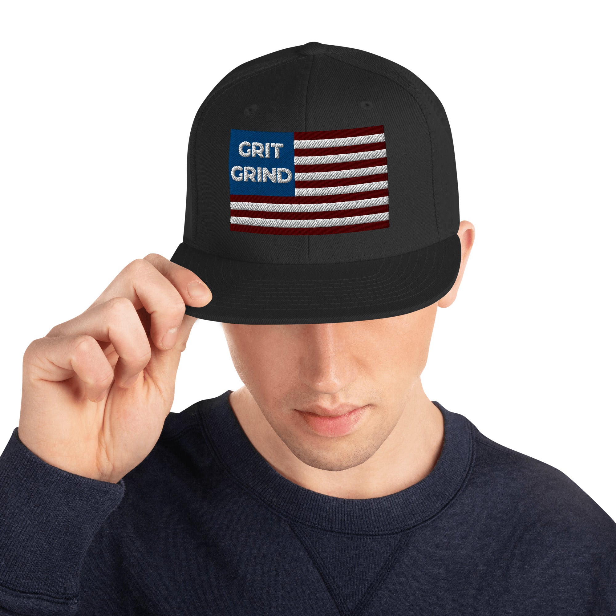 US GG Flag Snapback Hat