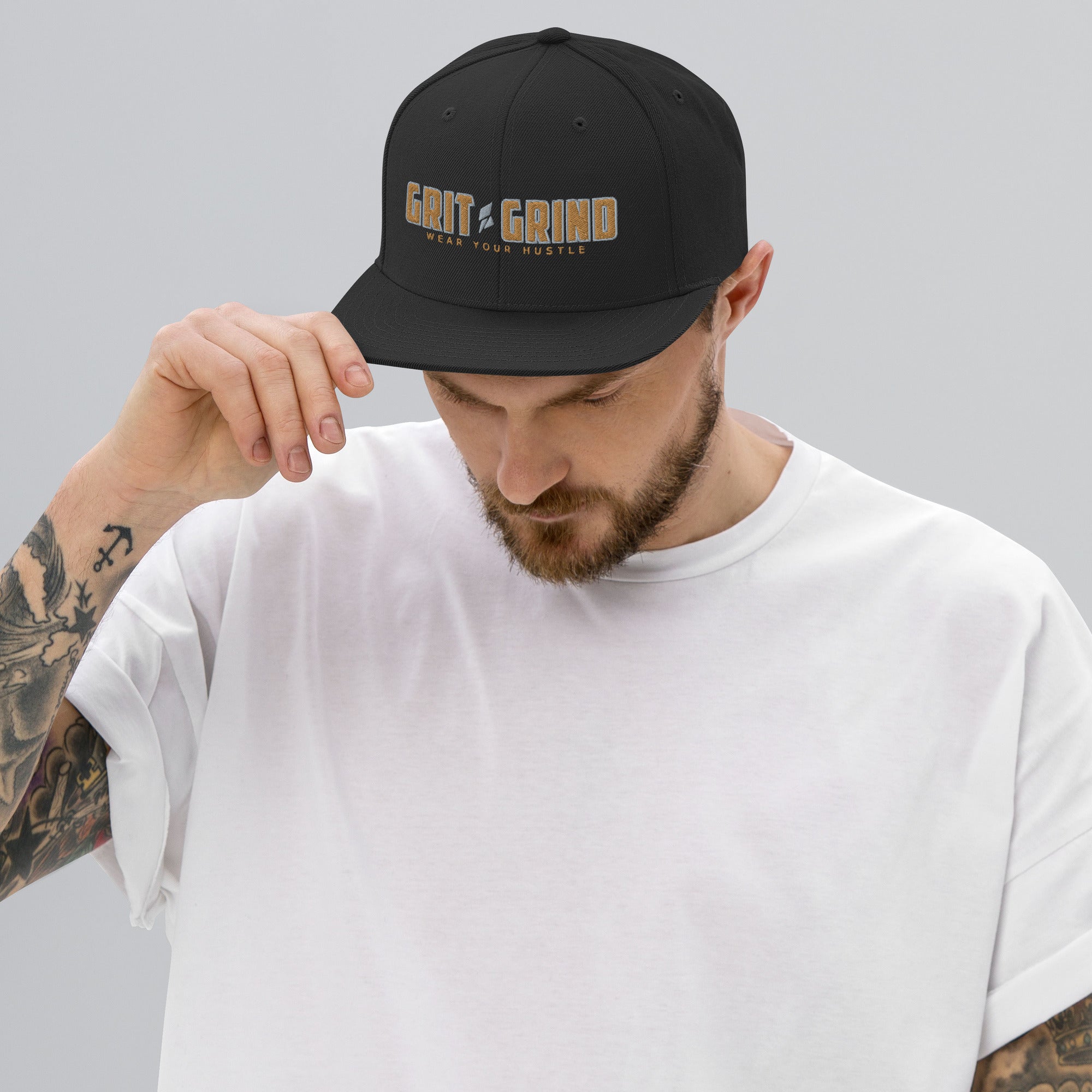 GOLD GG Snapback Hat