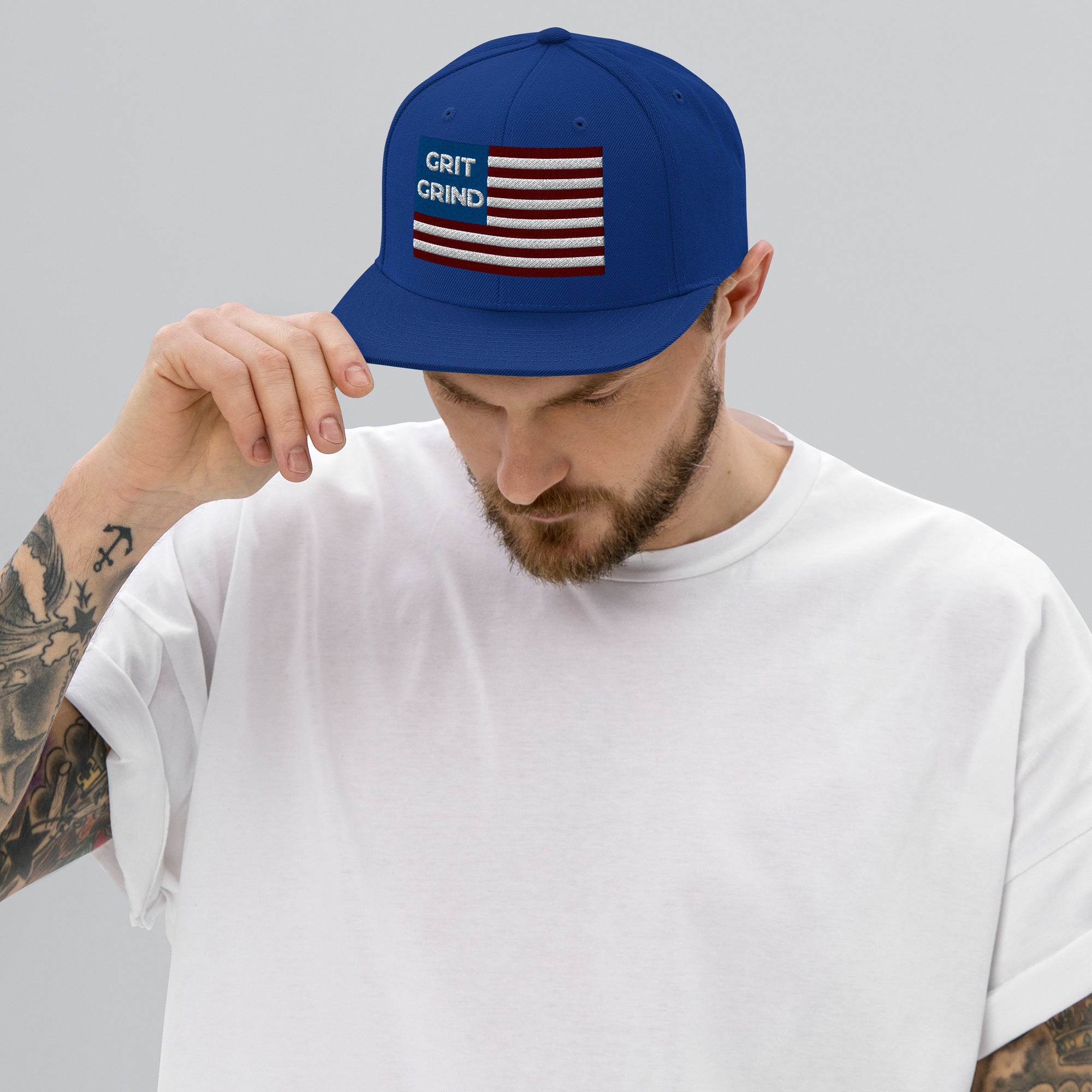 US GG Flag Snapback Hat