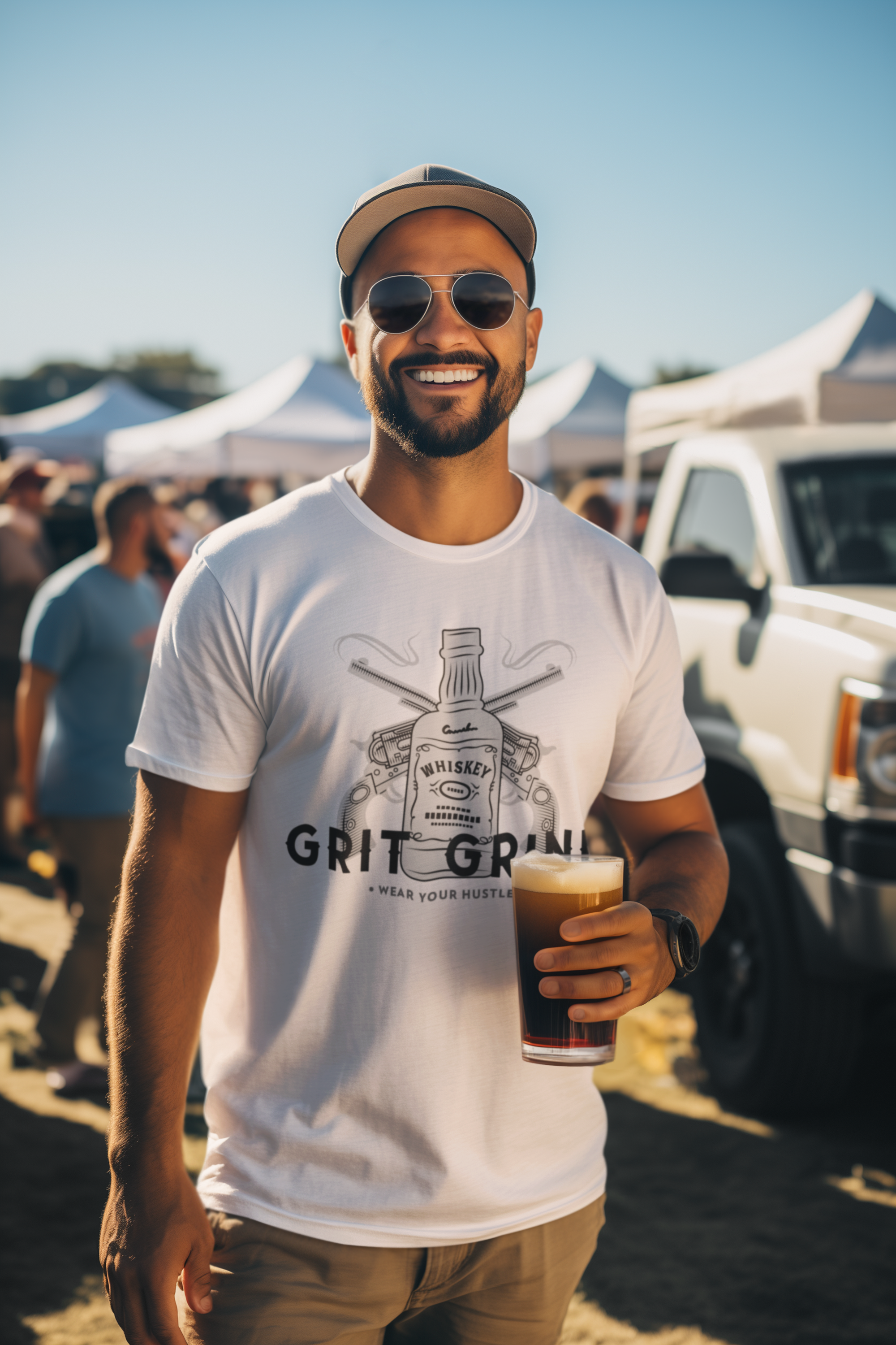 Whiskey Bottle T-Shirt