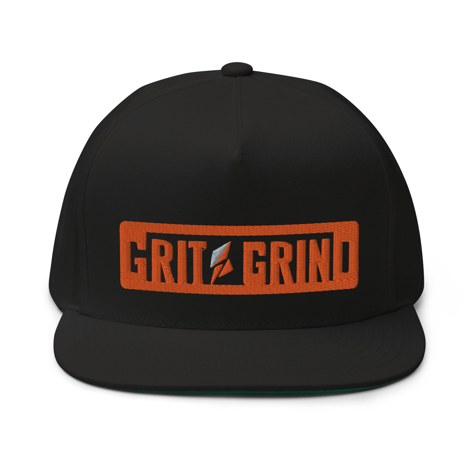 Orange GG Flat Bill Cap