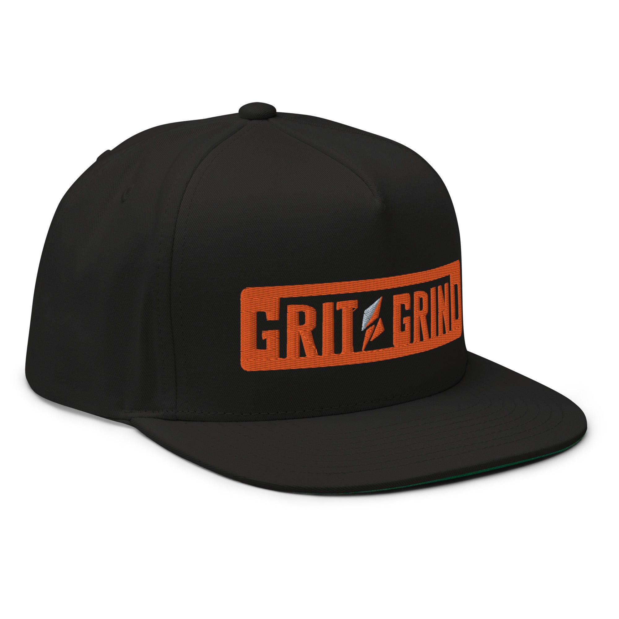 Orange GG Flat Bill Cap