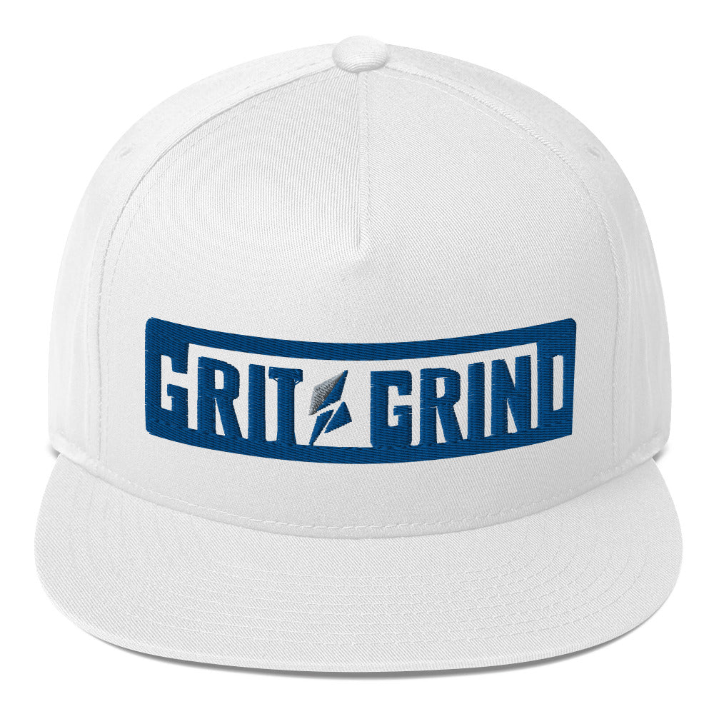 Grit Grind BLUE - Flat Bill Cap