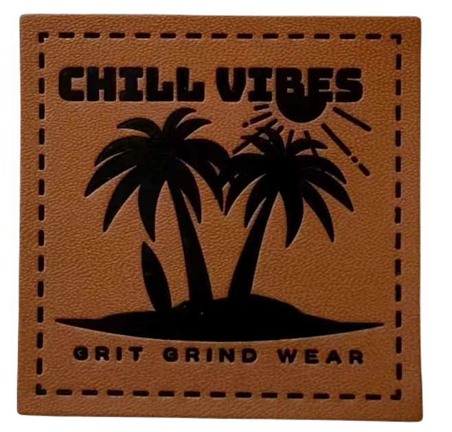 Heather Grey/Black Trucker Chill Vibes Patch