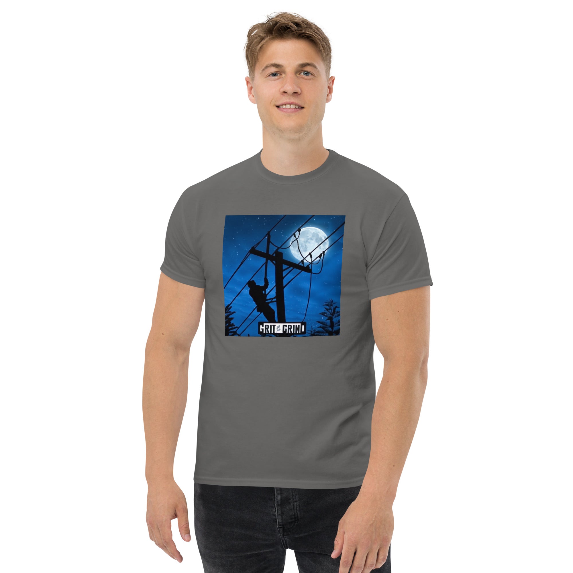 Moonlight Lineman tee