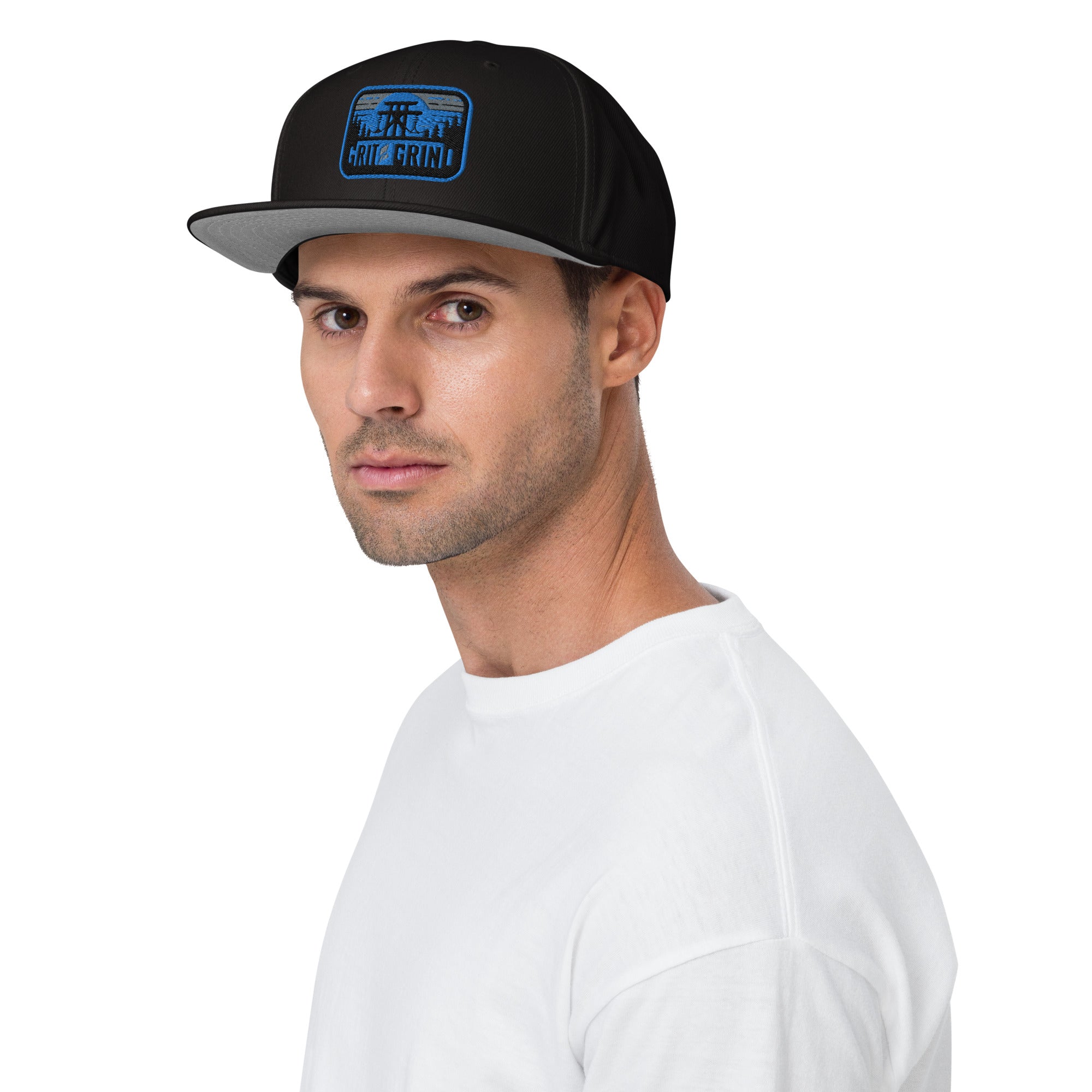 Tower Blue Snapback Hat