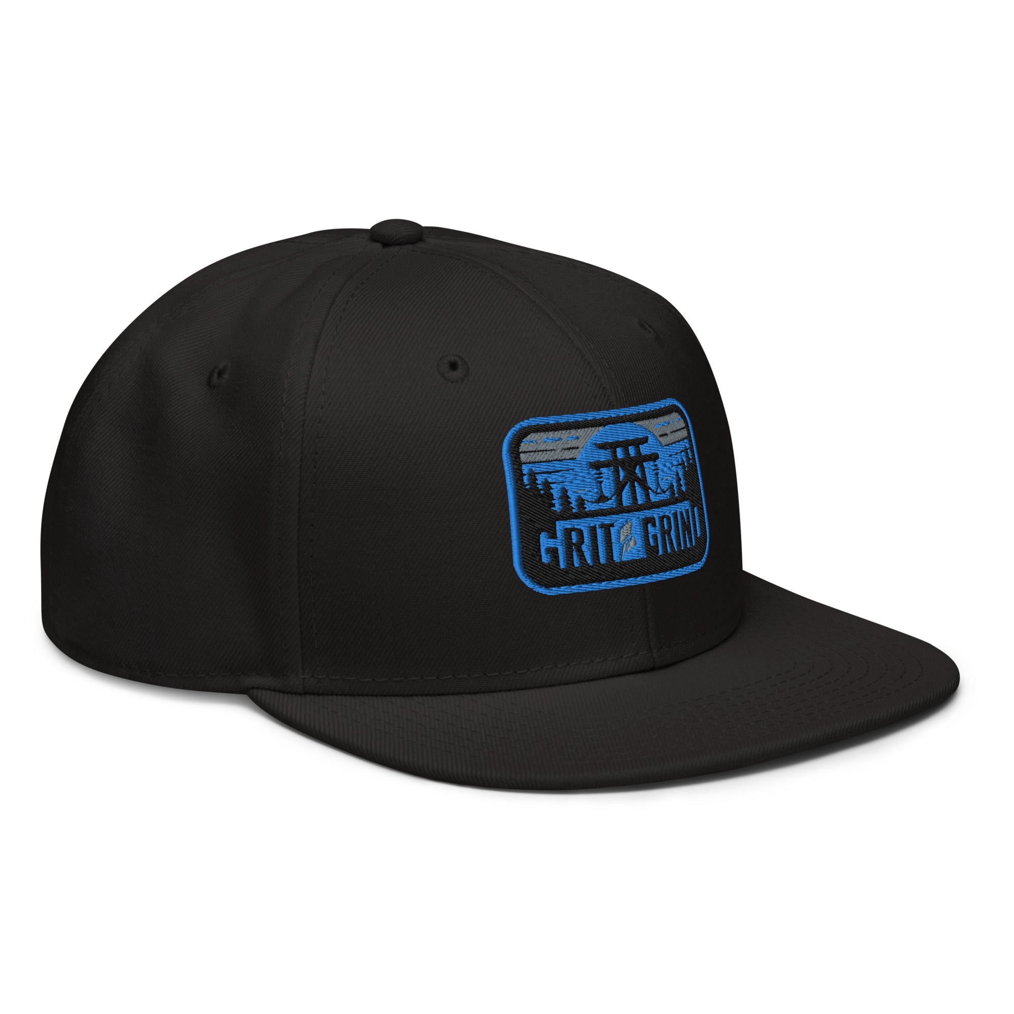 Tower Blue Snapback Hat