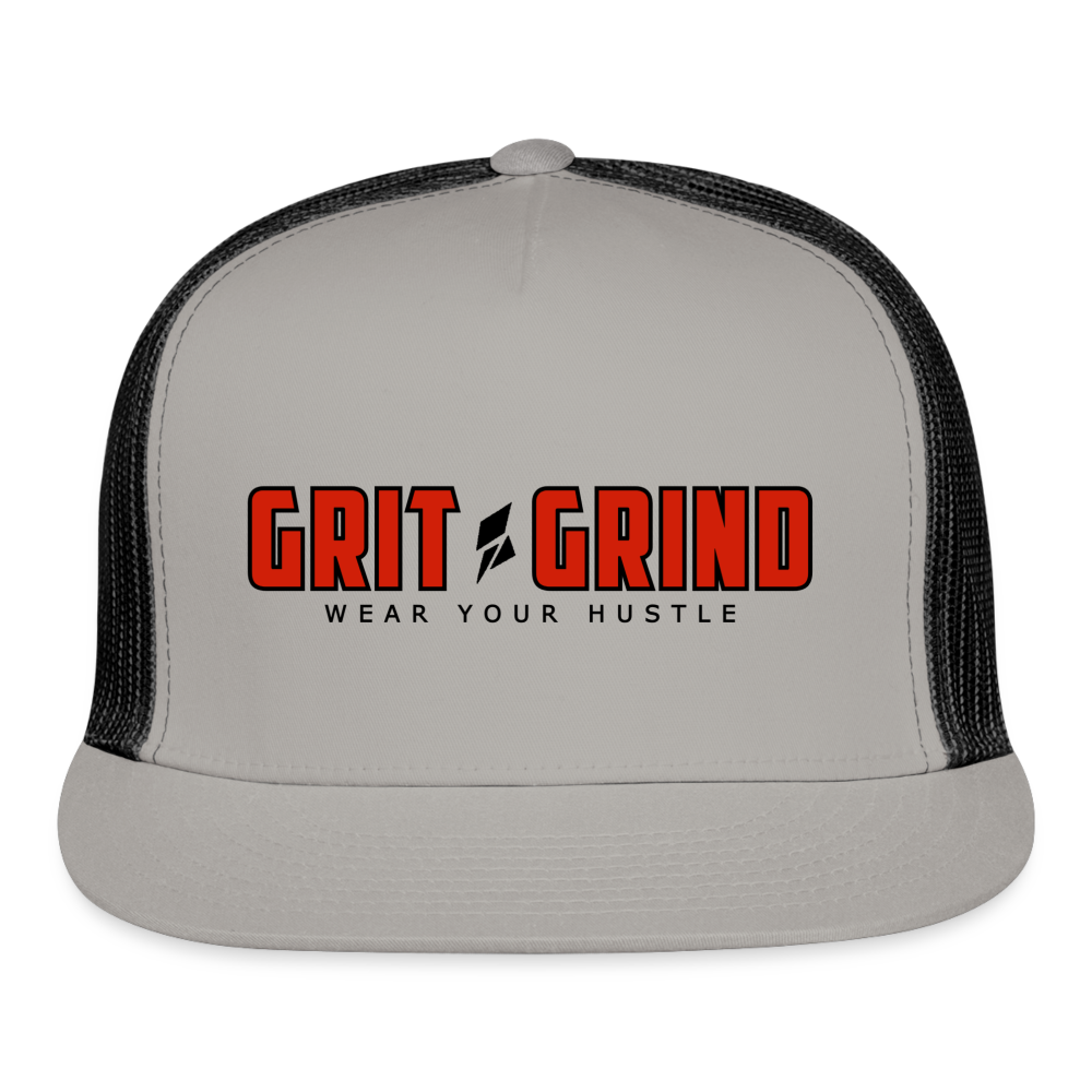 Trucker Cap - gray/black