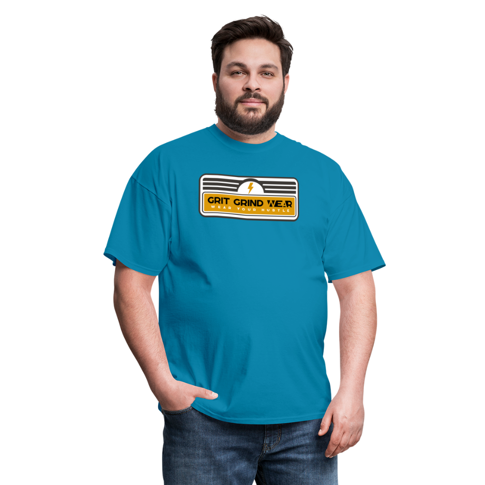 Lightning Bolt Classic T-Shirt - turquoise