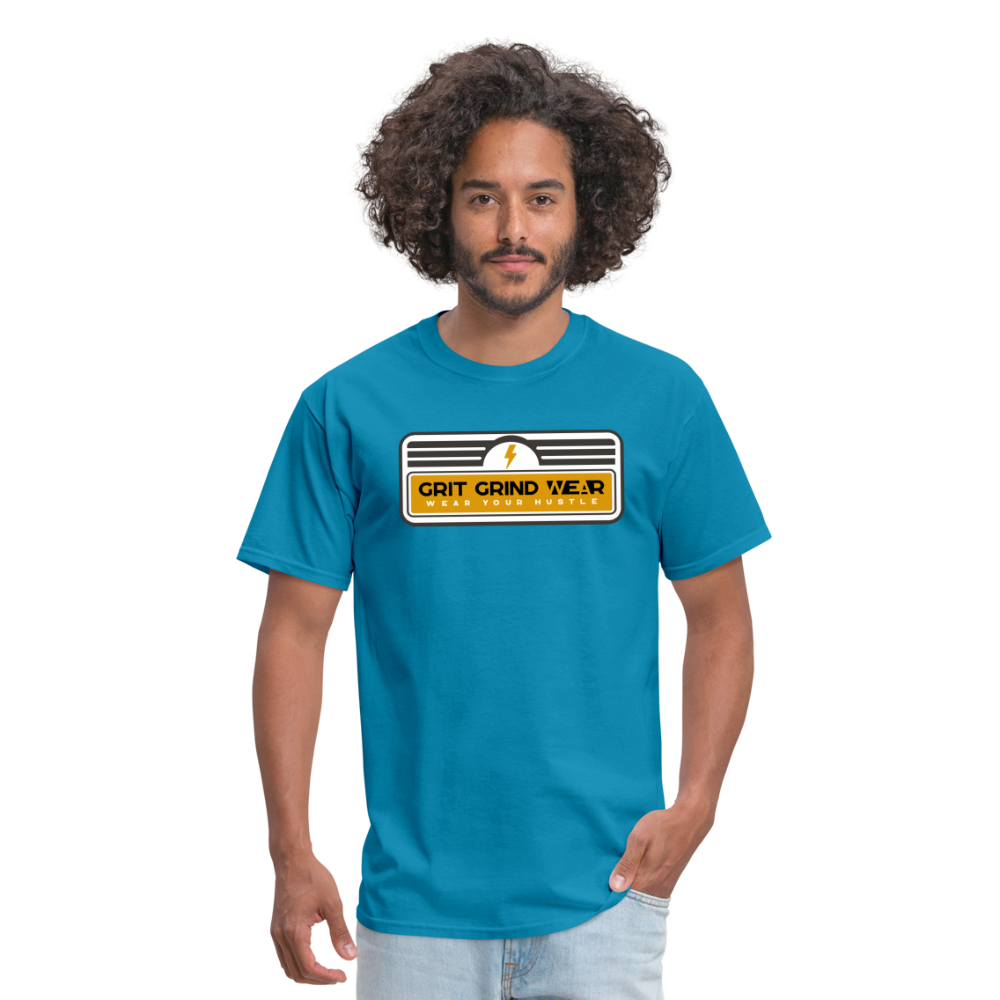 Lightning Bolt Classic T-Shirt - turquoise