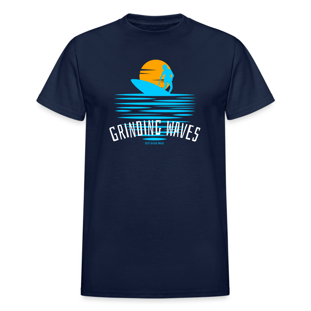 Grinding Waves - navy