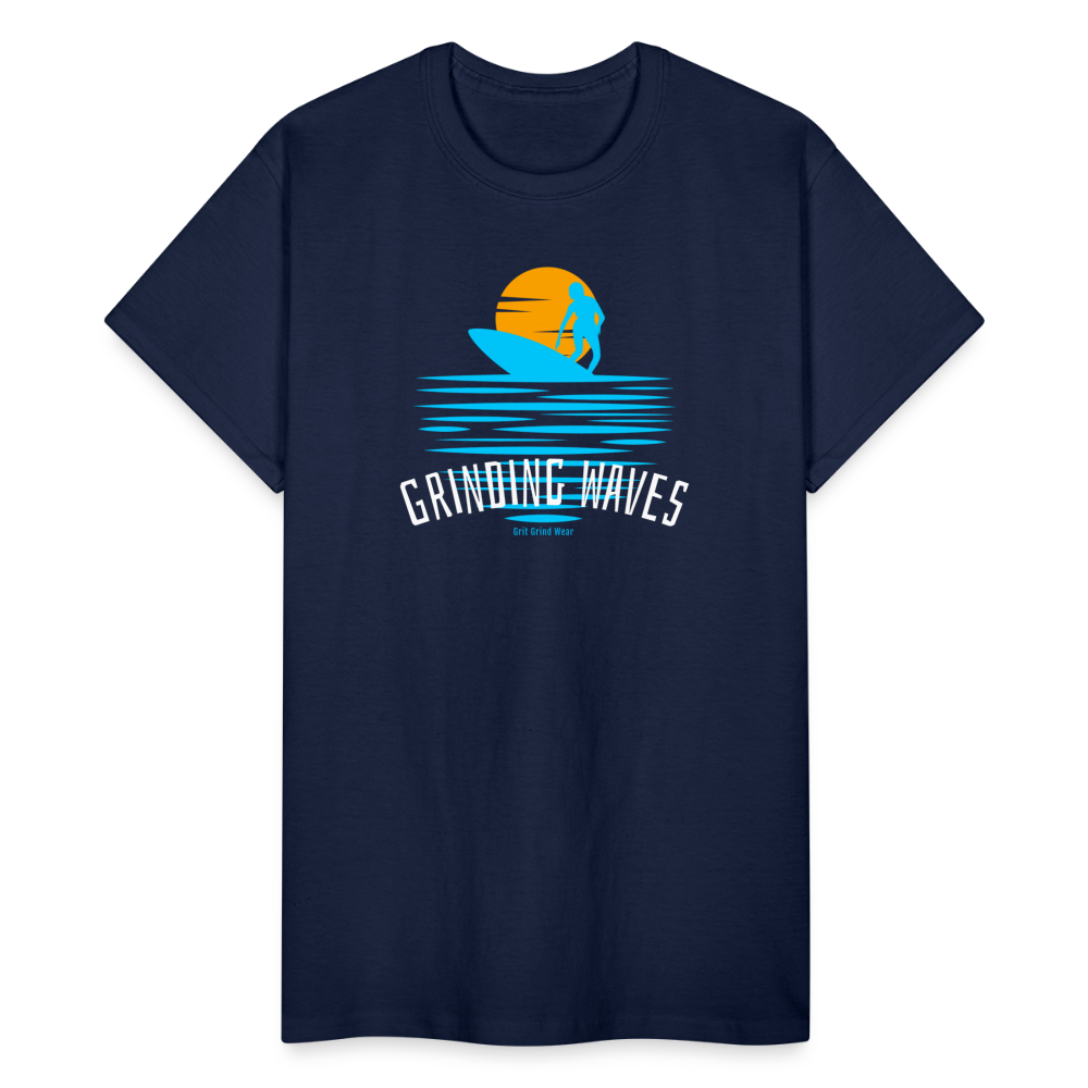 Grinding Waves - navy