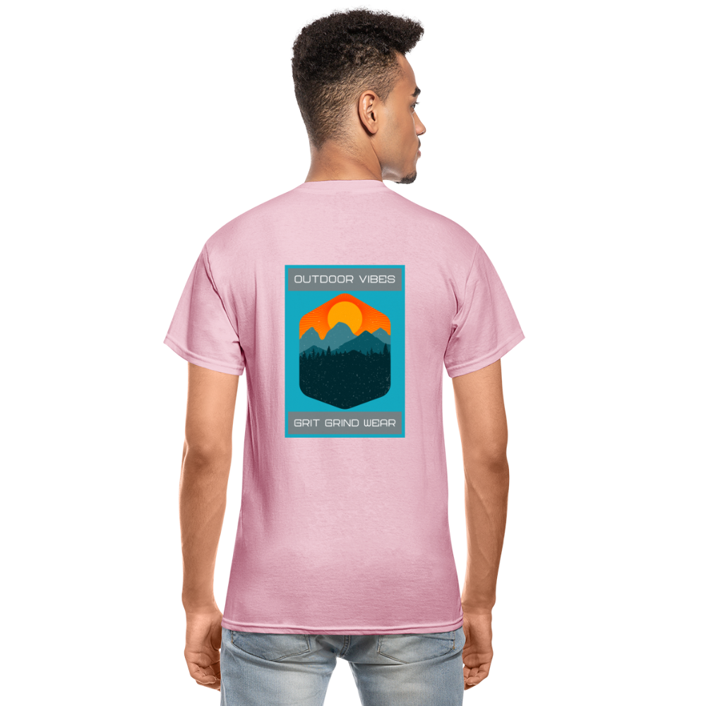 Outdoor Vibes Woods T-Shirt - light pink