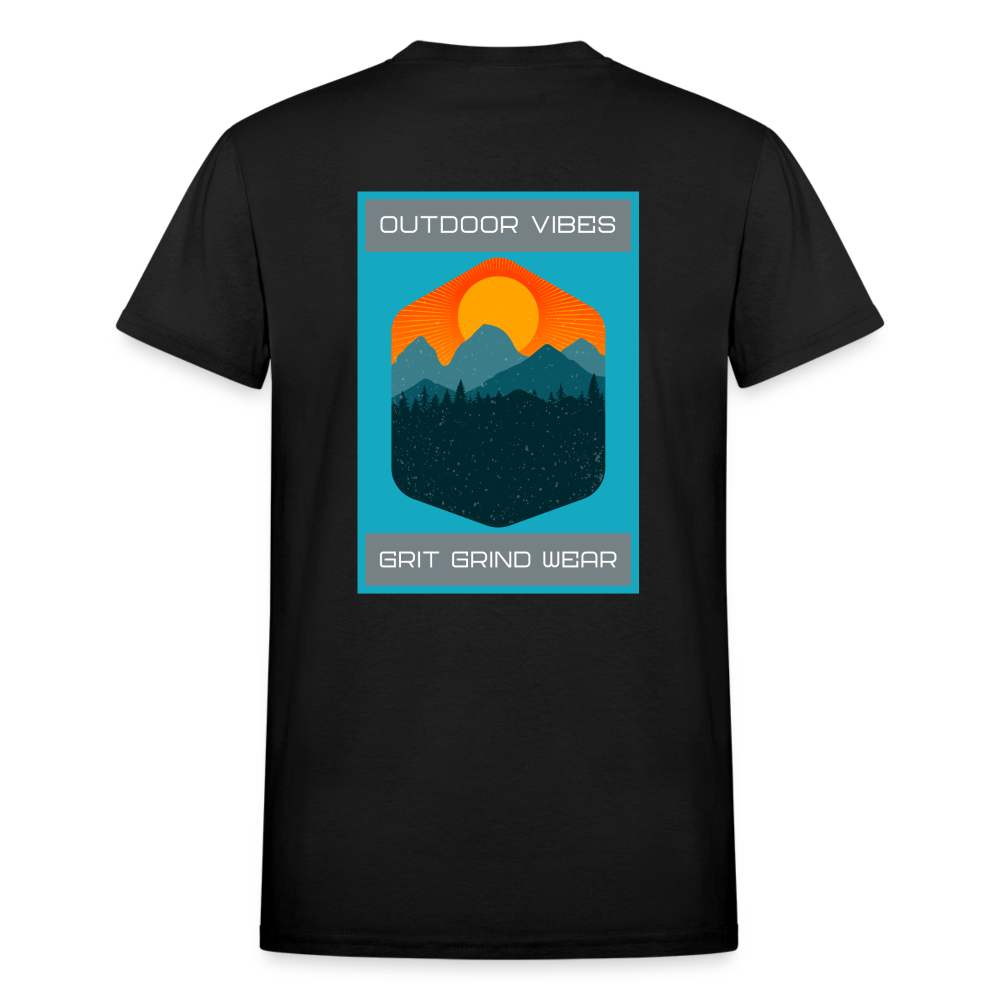 Outdoor Vibes Woods T-Shirt - black