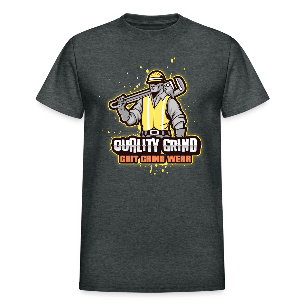 Pipe Grind Adult T-Shirt - deep heather