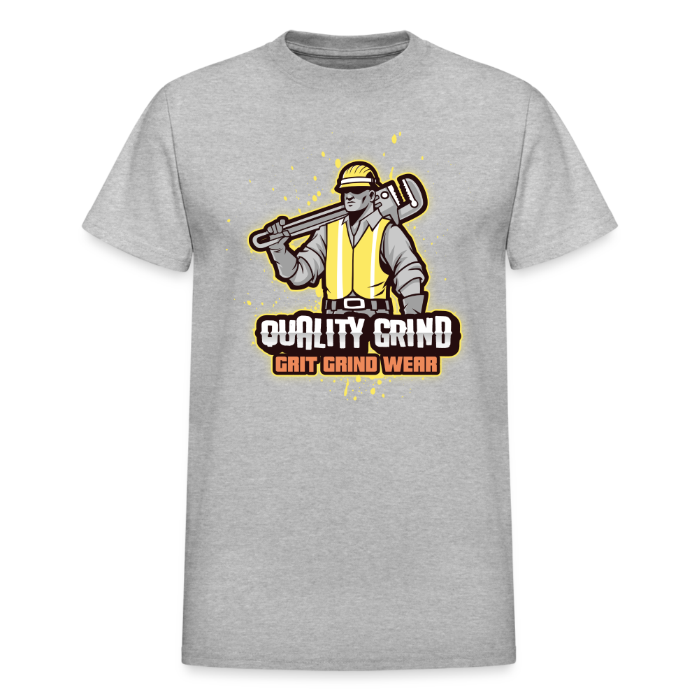 Pipe Grind Adult T-Shirt - heather gray