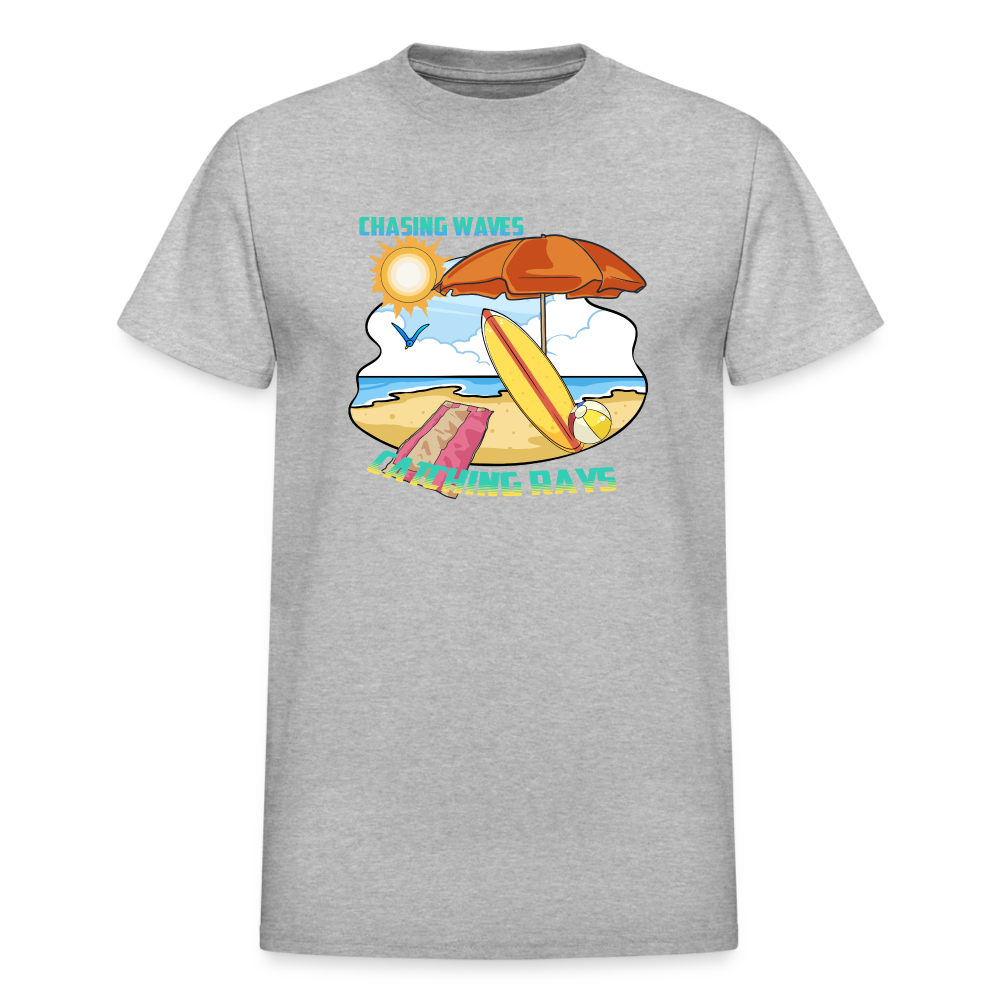 Chasing Waves T-Shirt - heather gray