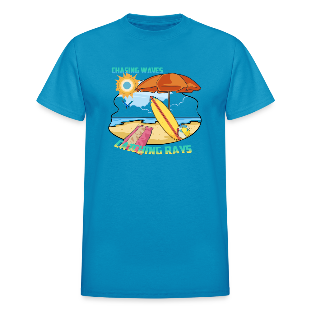 Chasing Waves T-Shirt - turquoise