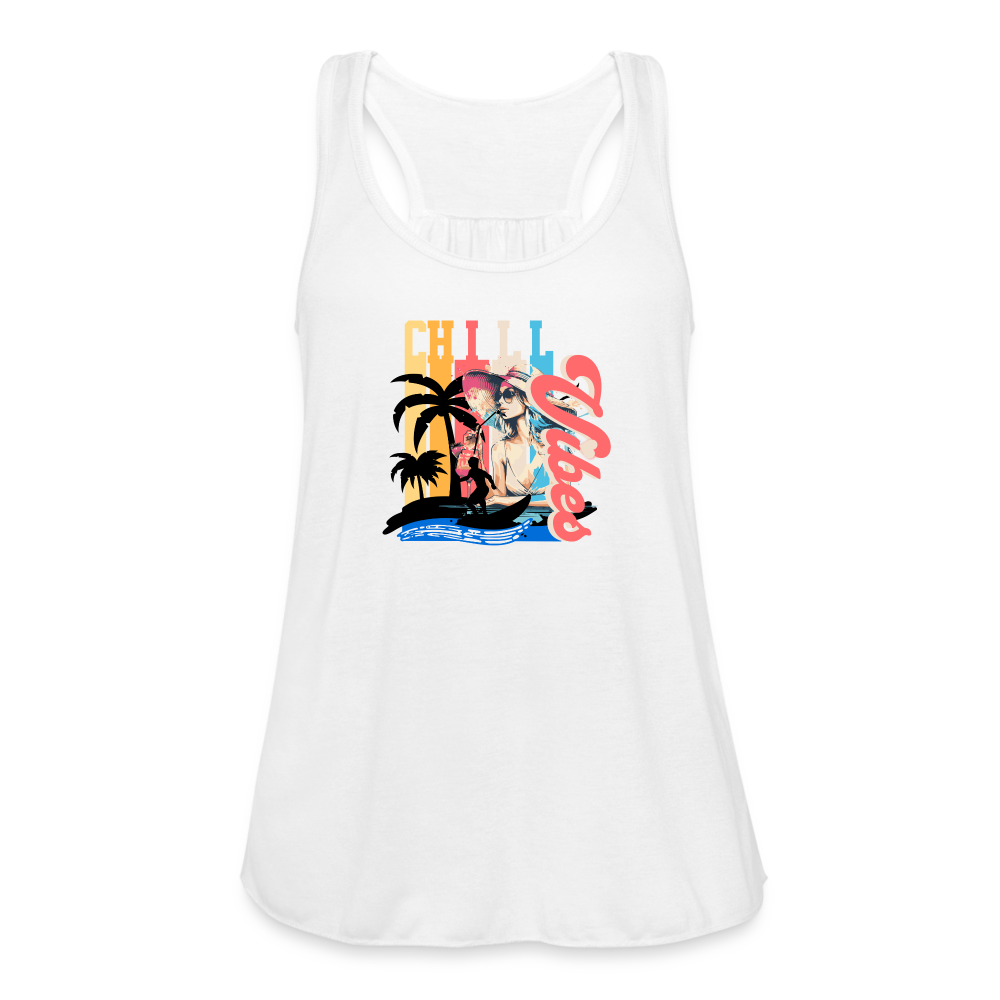 Women's Chill Vibes Flowy - white