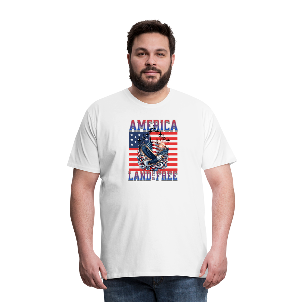 Land of the Free T-Shirt - white