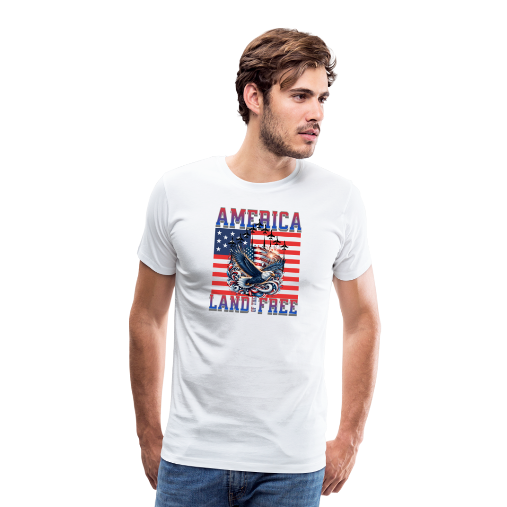 Land of the Free T-Shirt - white