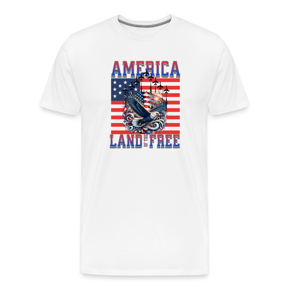 Land of the Free T-Shirt - white