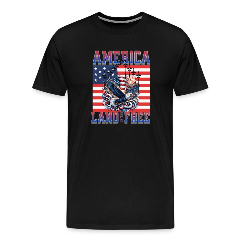 Land of the Free T-Shirt - black