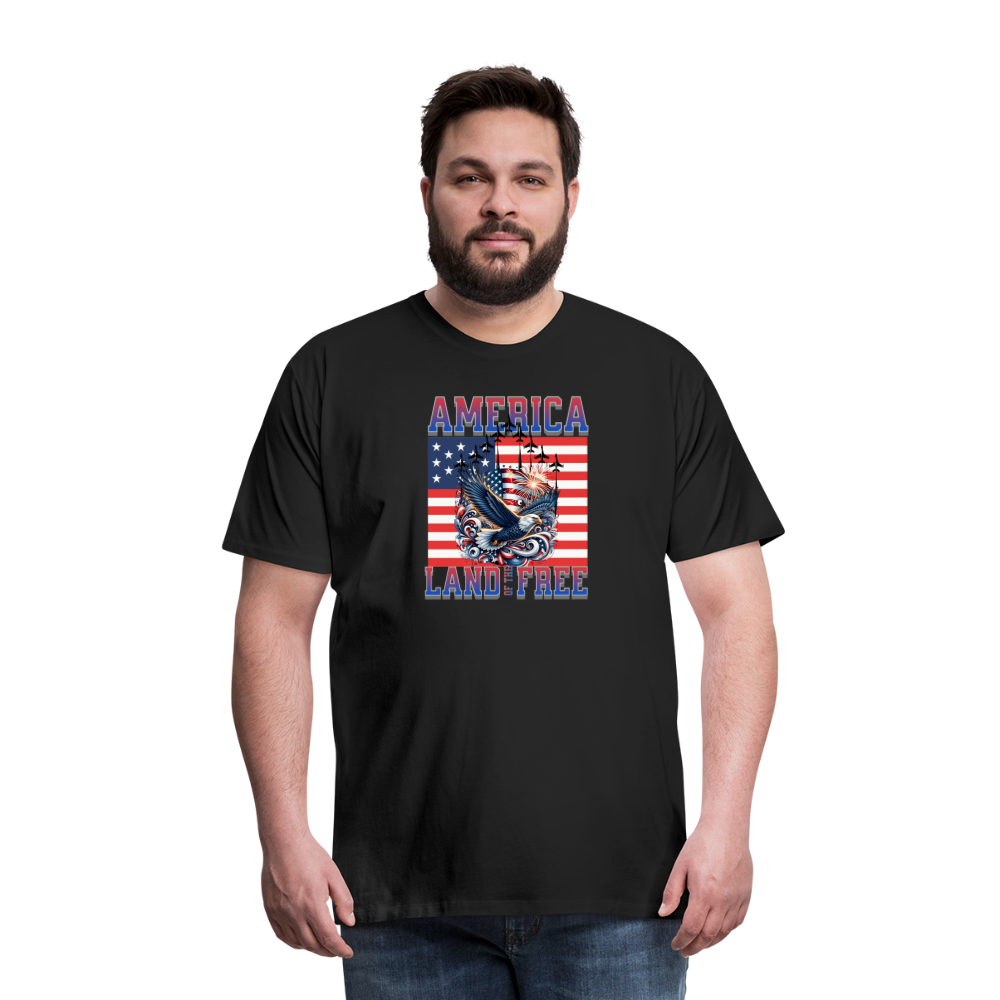 Land of the Free T-Shirt - black