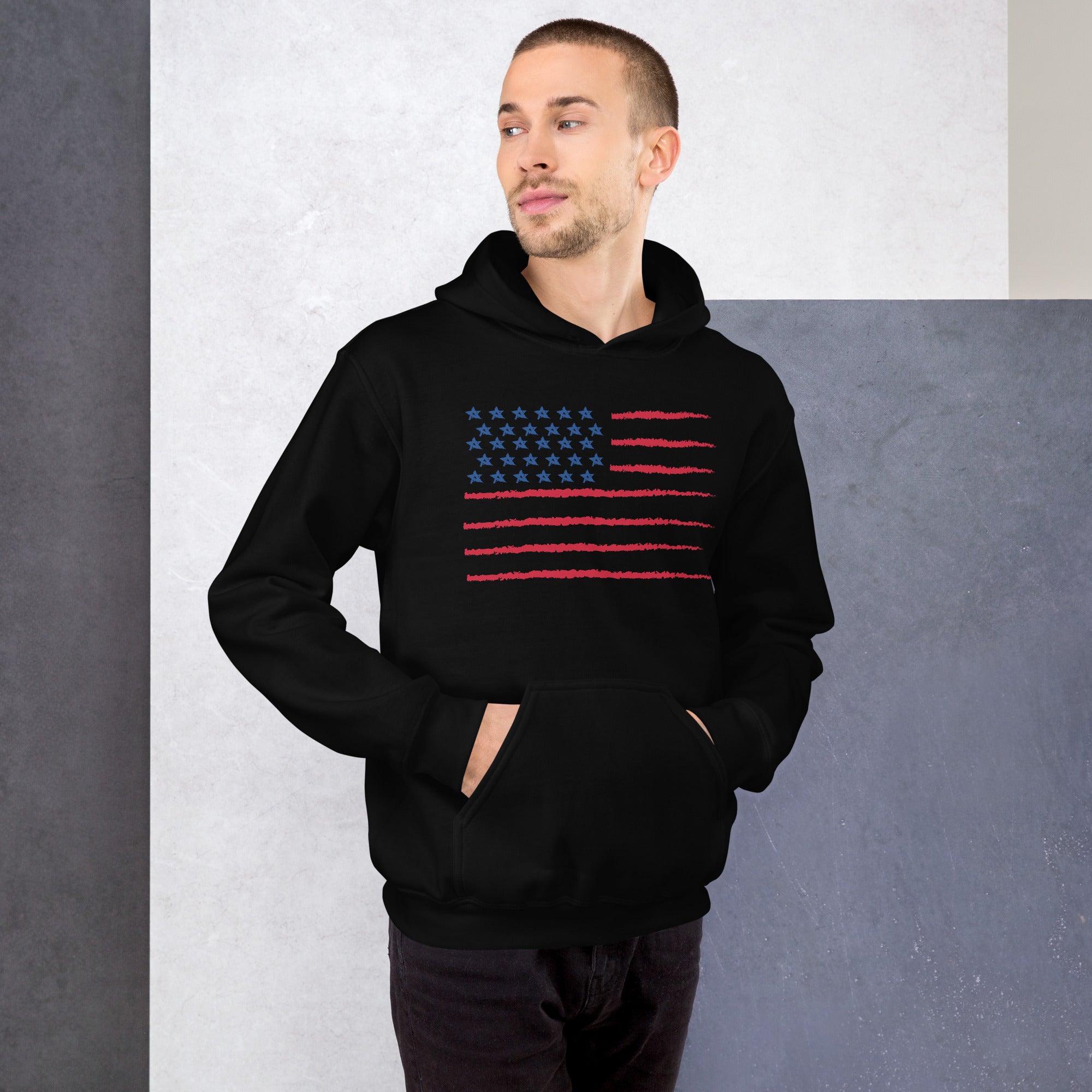 US Flag Hoodie