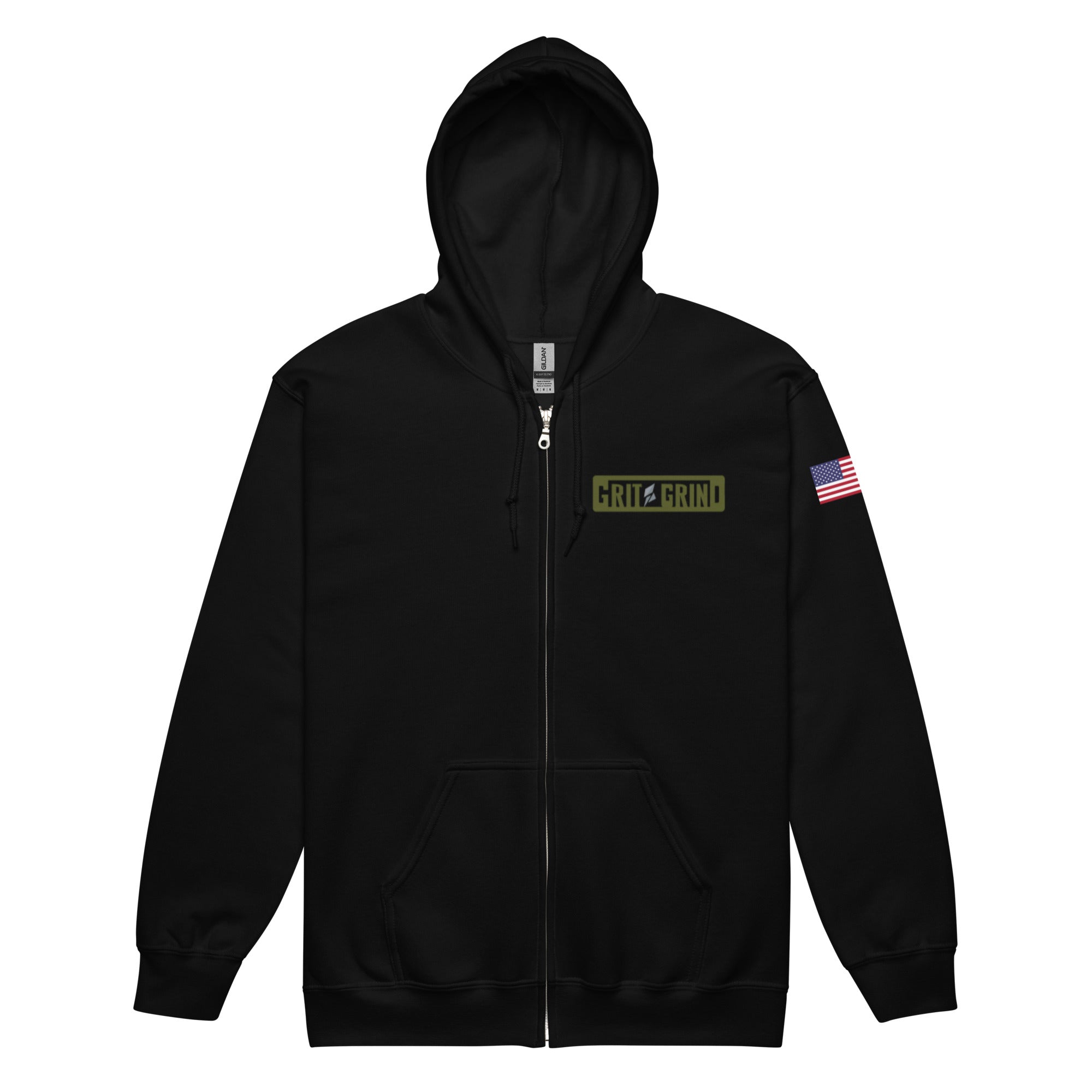 GG Military zip hoodie