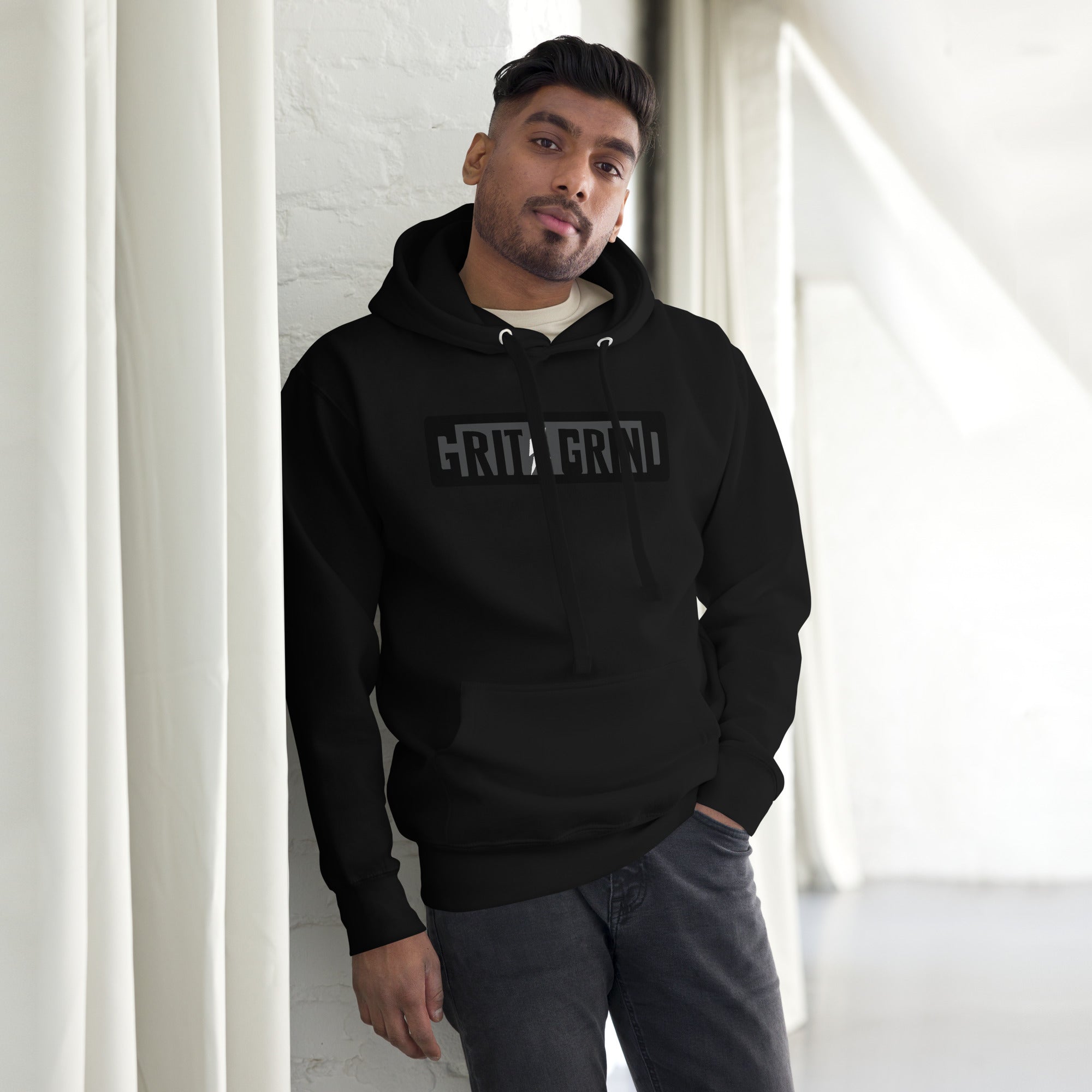 GG Gray Logo Hoodie